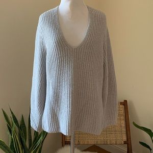 Aritzia Babaton Wool V Neck Sweater